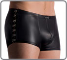 A leather line with hooks for detaching the elements of this underwear. Very...