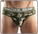 Code 22 Slip bain push-up Double Strip Code22 Vert - Vêtements Maillots de  bain Homme 44,80 €